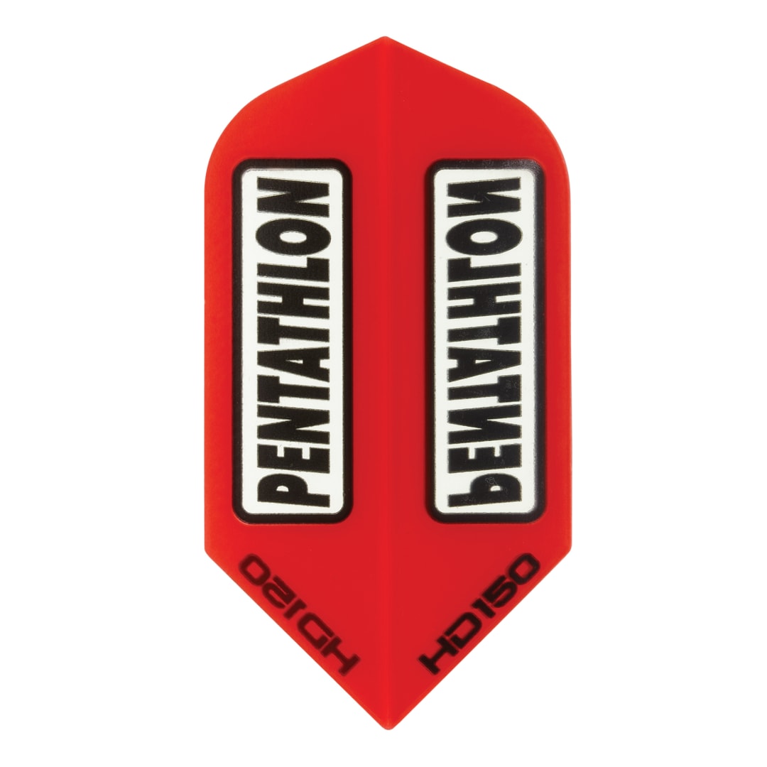 Pentathlon HD 150 Flights - Slim Red