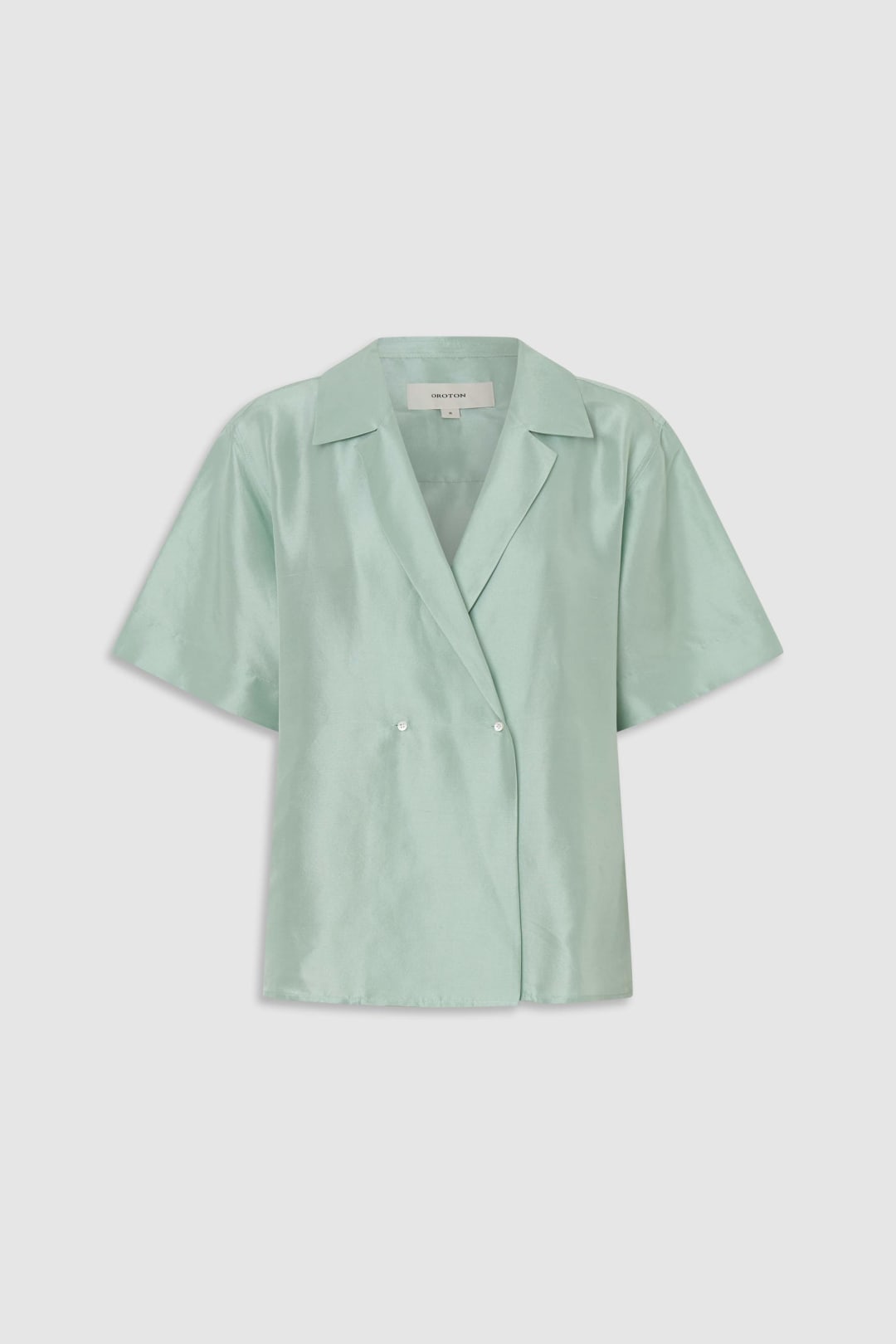 Short Sleeve Wrap Shirt