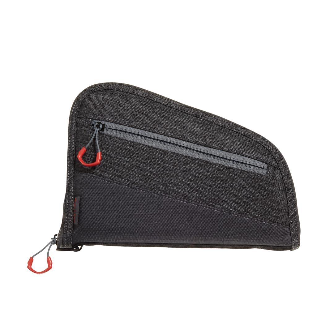 Allen Company Auto-Fit 2.0 Compact 9" Handgun Case, Gray/Red