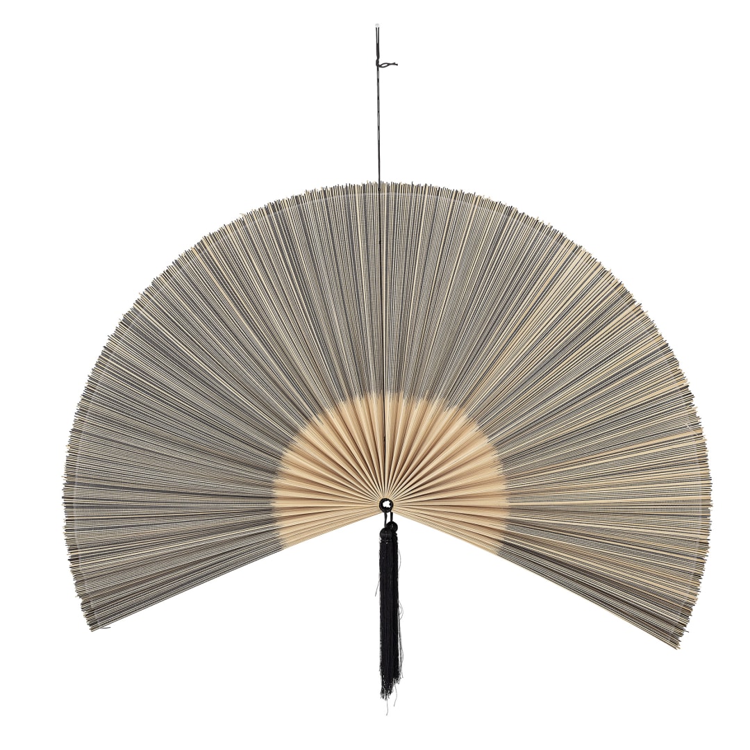82047190 - Jaime Wall Decor, Black, Bamboo STOCK: 300
