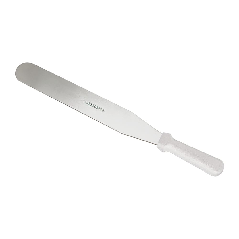 CUT-14ISWH - SPATULA 14" ICING WH HDL POLY