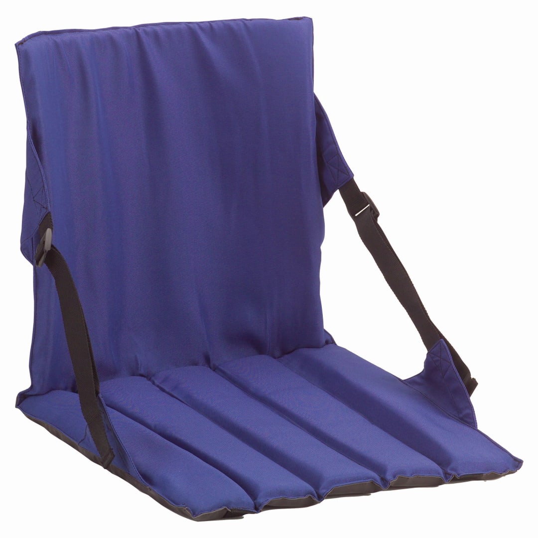 Coleman® Portable Stadium Seat Cushion with Backrest, Blue