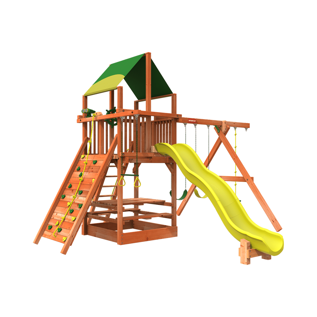 Woodplay Playhouse 6' Combo B