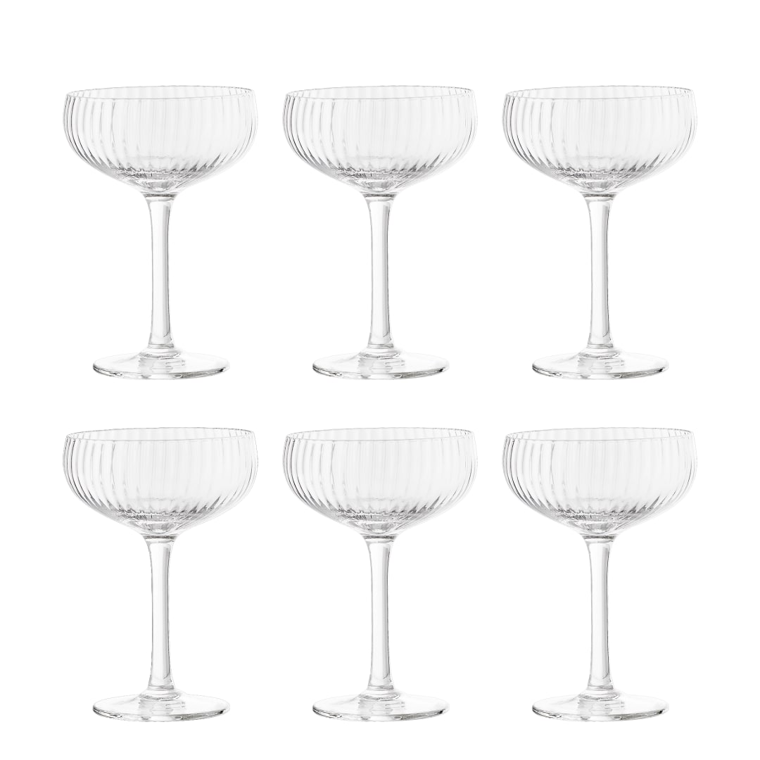 82061775 - Astrid Champagne Glass, Multipack, Clear, Glass STOCK: 147