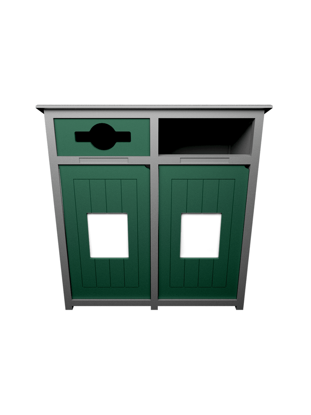  AURA - Double - Unit - Mixed-Full - Grey-Green
