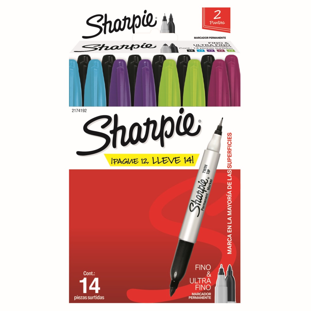 SHARPIE 14X12 TT ASST