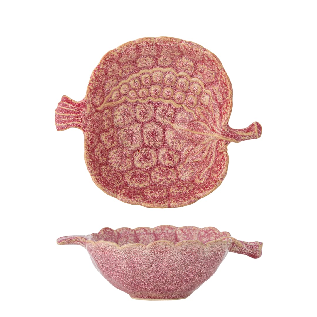 82072493 - Gideon Bowl, Rose, Stoneware STOCK: 300