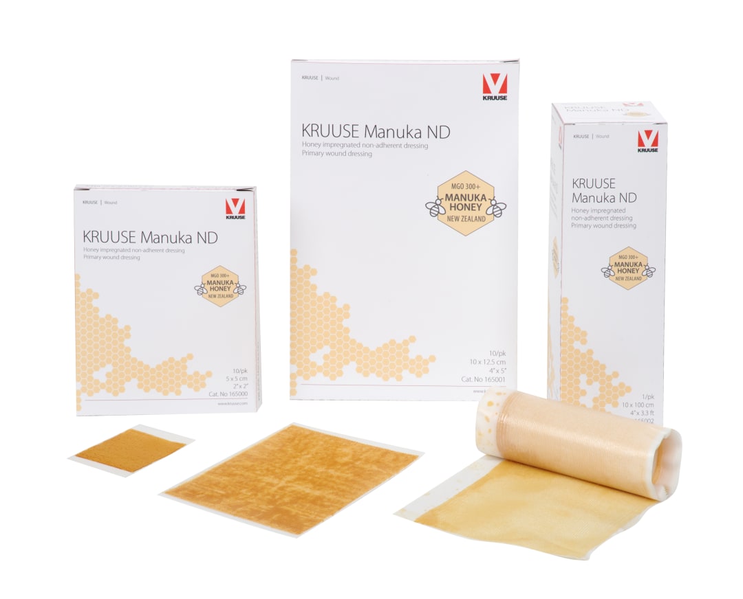 Manuka ND Non-Adherent Dressing Roll, 10 x 100cm, Sterile