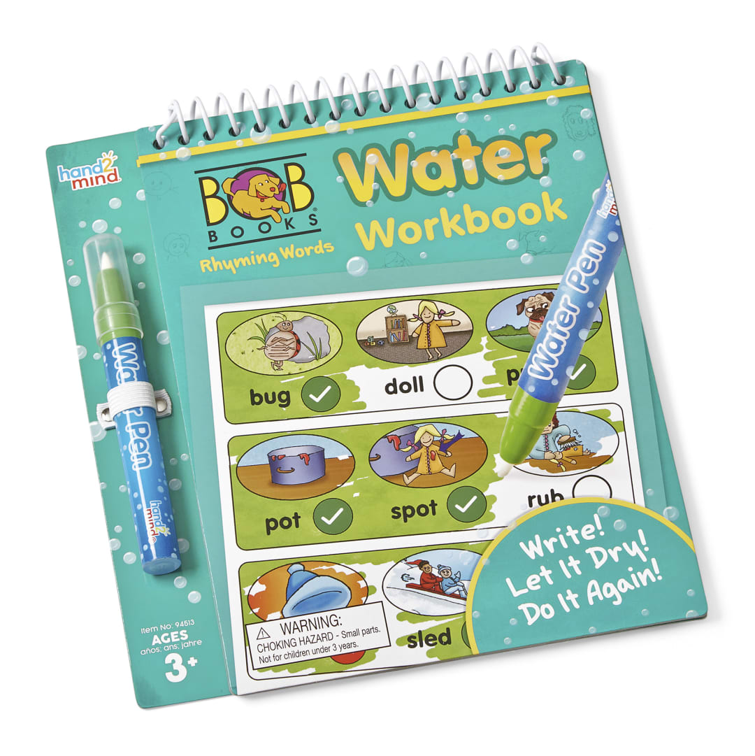 BOB BOOKS® RHYMING WATER WORKBOOK