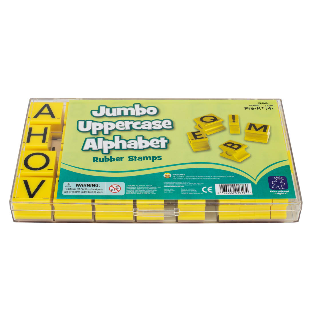 JUMBO UPPERCASE ALPHABET STAMPS