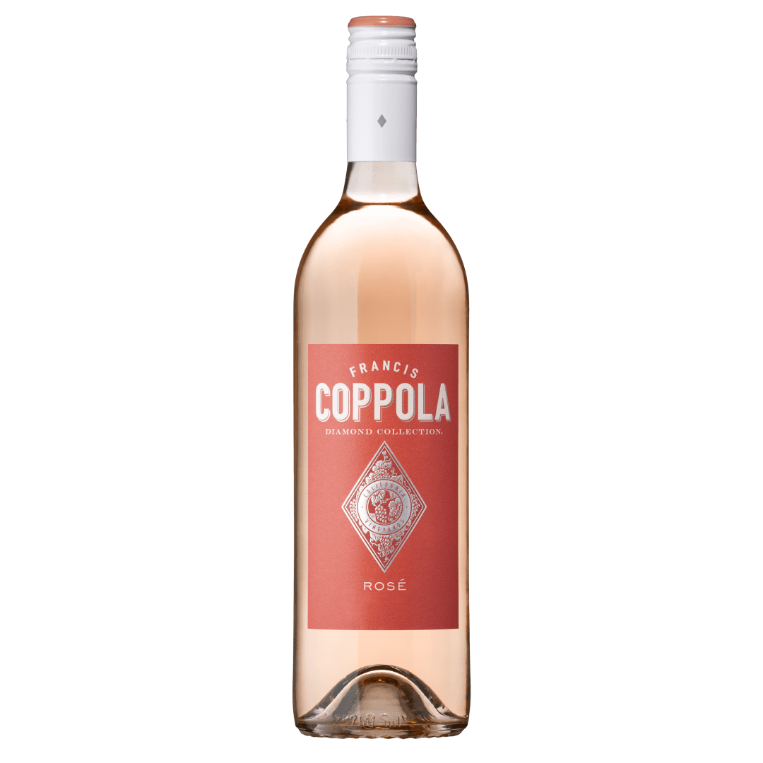 Francis Coppola Diamond Collection Rose of Pinot Noir Wine, California, 750mL Glass Bottle