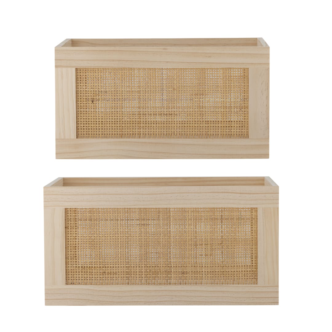 82064782 - Piana Storage Box, Nature, FSC®100%, Pine STOCK: 61