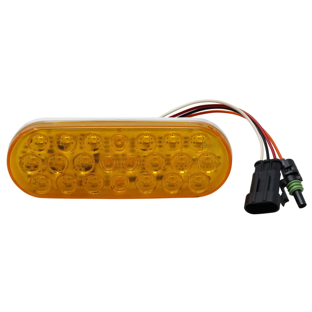 Wastebuilt® Replacement for McNeilus Mark Turn Strobe Oval Light