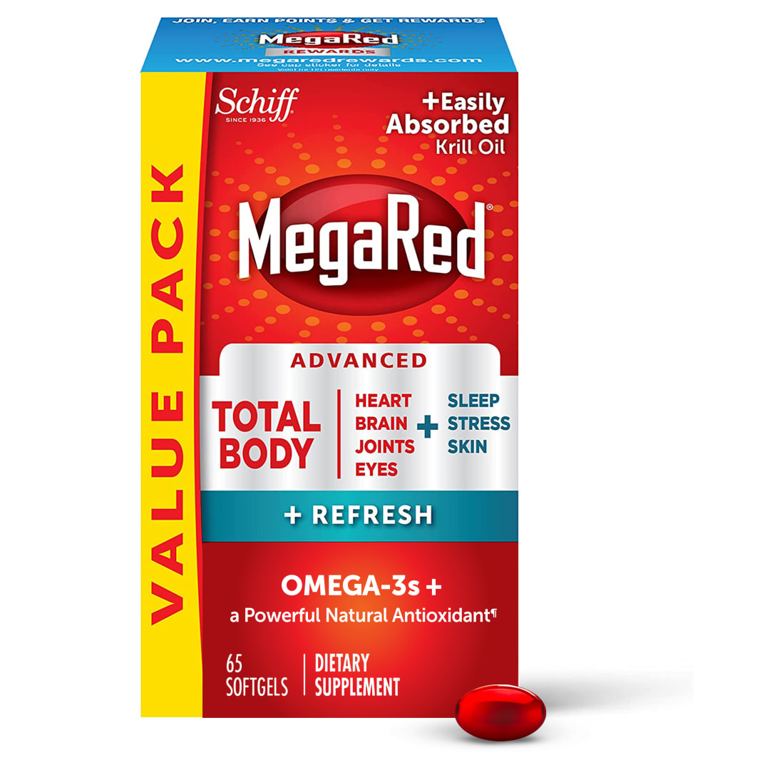 MEGARED® Advanced Total Body Refresh Omega - 500mg 12/65 ct.