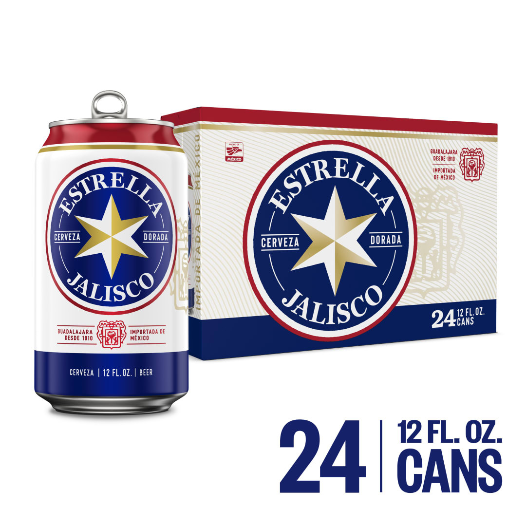 Estrella Jalisco Beer 24 - 12 fl oz Cans