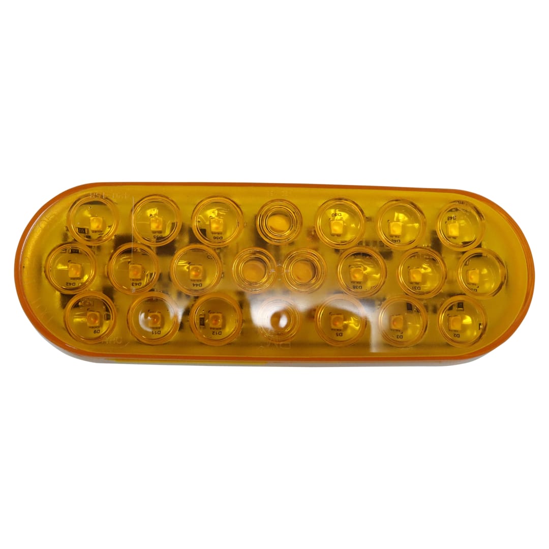 Wastebuilt® Replacement for Peterson Manufacturing Oval Amber LED Light Position 2