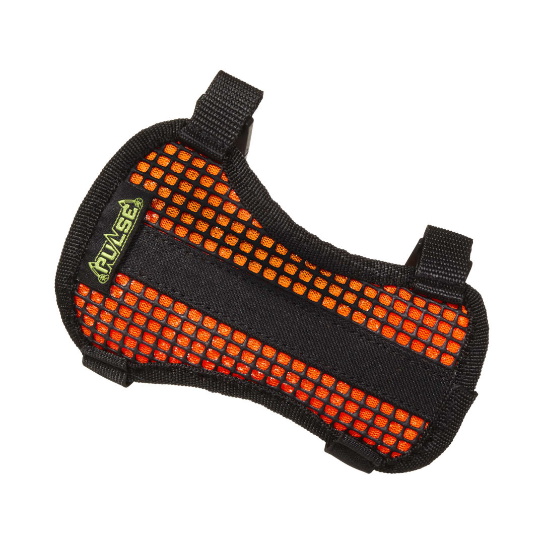 Pulse™ 2 Strap Mesh Archery Arm Guard, Orange
