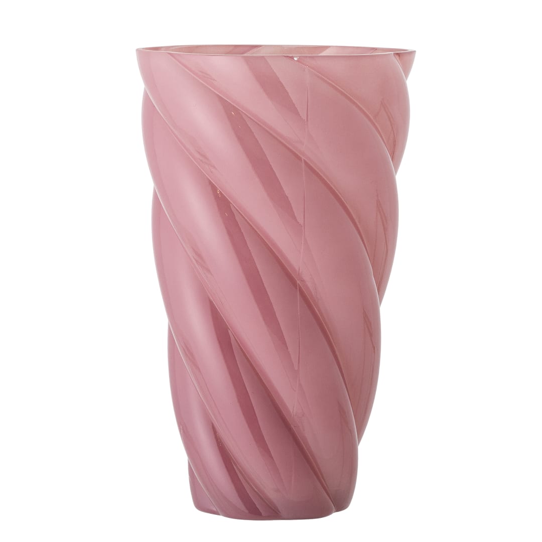 82061342 - Callo Vase, Rose, Glass STOCK: 55