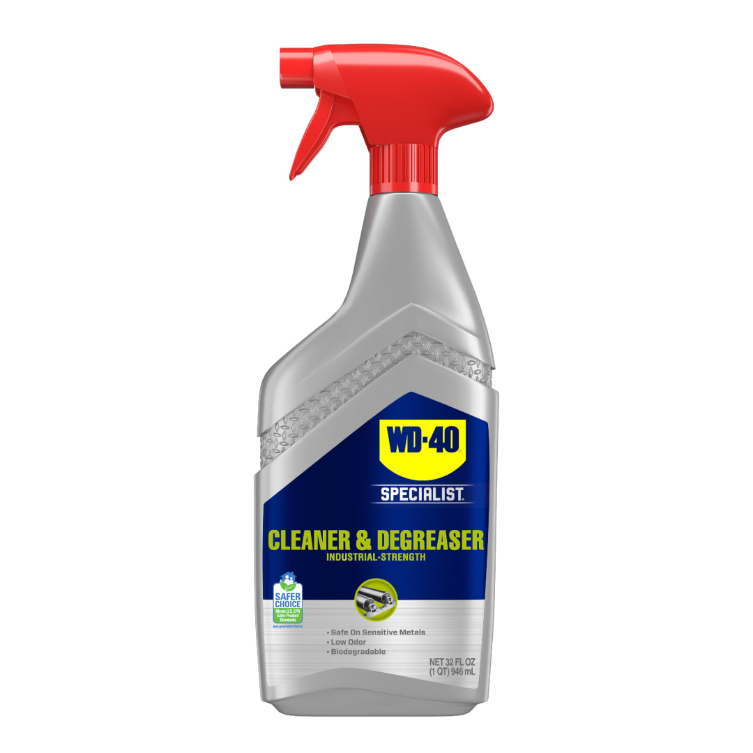 WD-40 Specialist® Cleaner &amp; Degreaser 32 oz, Industrial Cleaner for Tools, Appliances, Automotive Parts