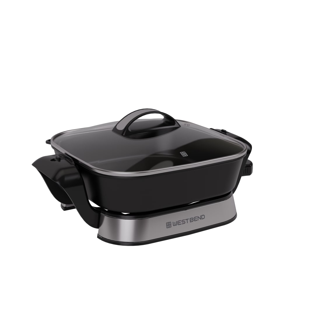 West Bend 11" Electric Skillet with Removable Base in Black (SKWB11F43CA)
