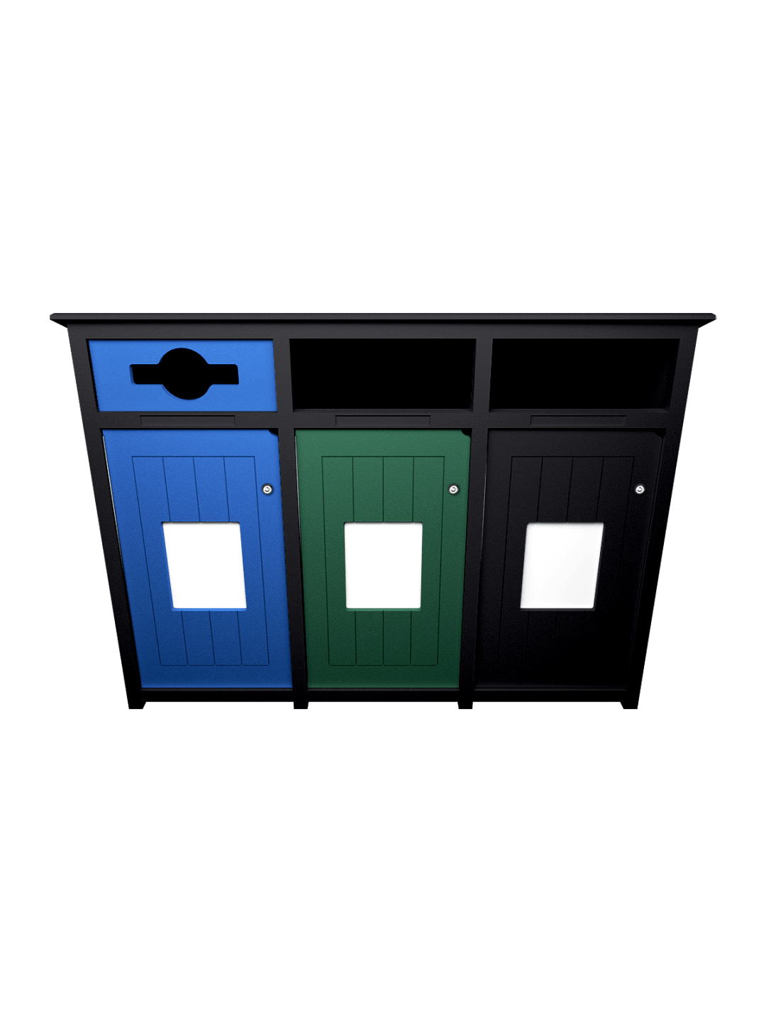  AURA - Triple - Unit - Mixed-Full-Full - Black-Blue-Black-Green