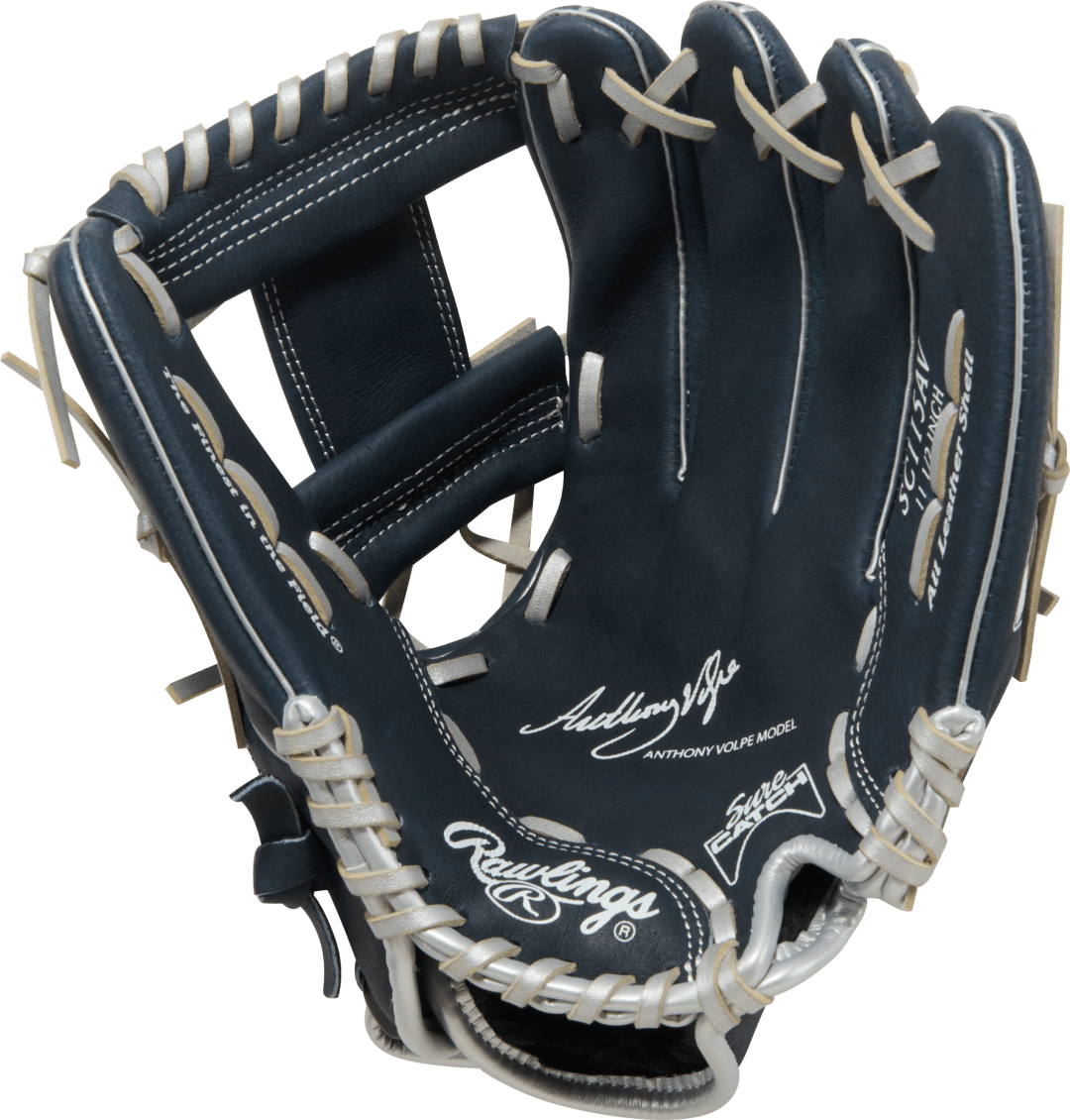 RAWLINGS "SURE CATCH" SERIES YOUTH BASEBALL GLOVE A.VOLPE SIGNATURE 11.5" RHT