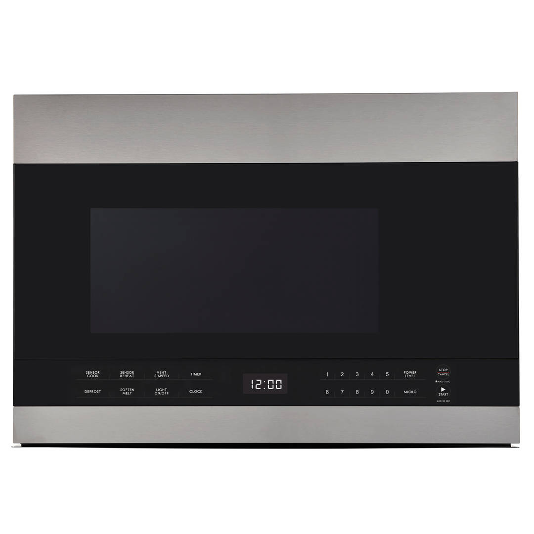 Avanti Over-the-Range Microwave Oven, 1.4 cu. ft. Capacity, 1000W Cooking Power, Touch Controls, LED Lighting, 2-Speed 300 CFM Vent Fan, Stainless Steel (MOTR14K3S-IS)