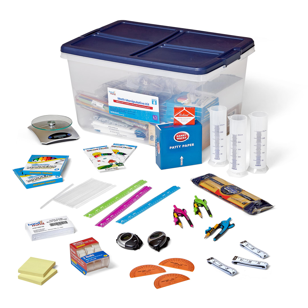 IM® K-12 MATH MANIP KIT 1ST & 360 ED G8-1BX
