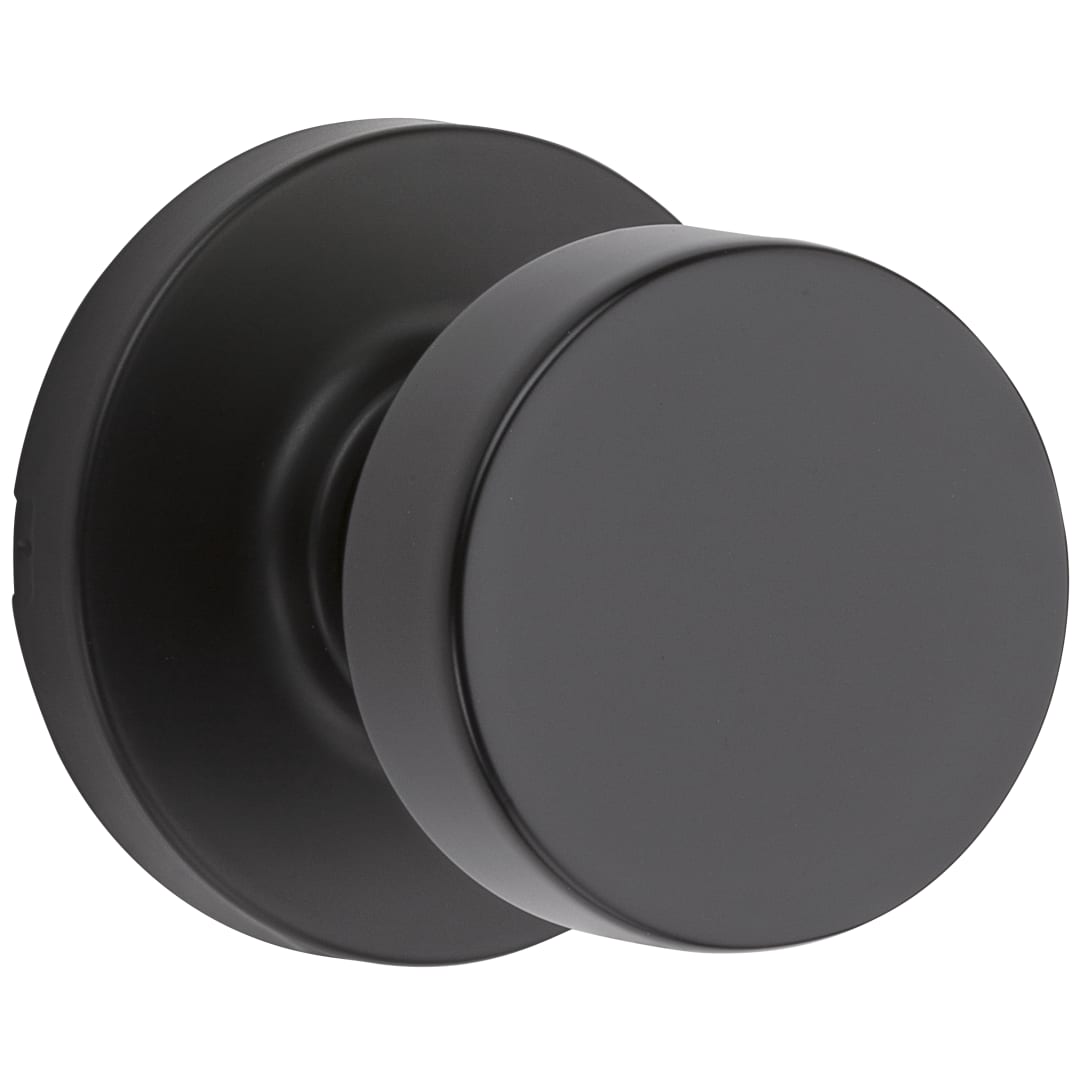 Weiser Cambie Passage Knob in Matte Black