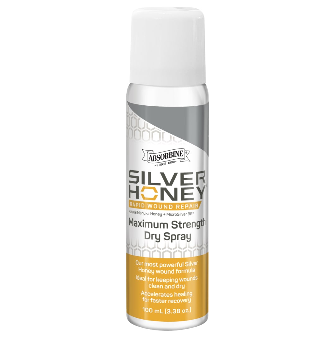 Silver Honey® Rapid Wound Repair Maximum Strength Dry Spray 100 ml Canister