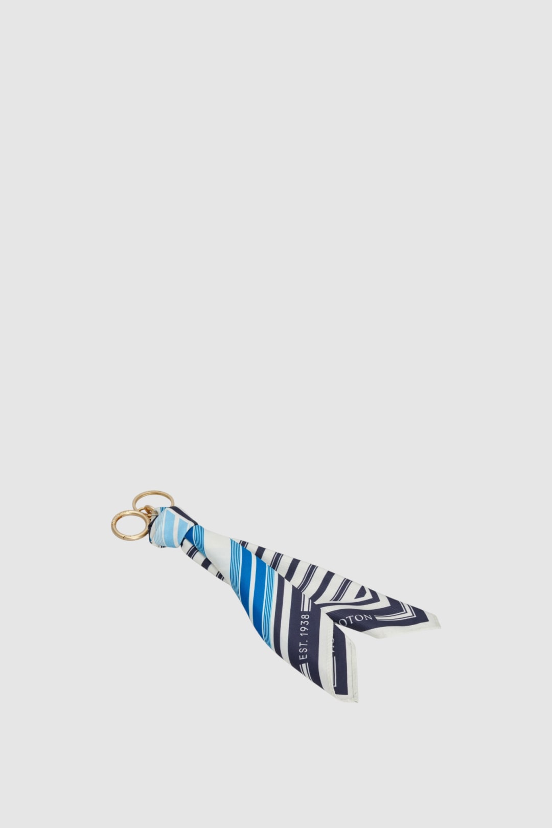 Stripe Scarf Keyring