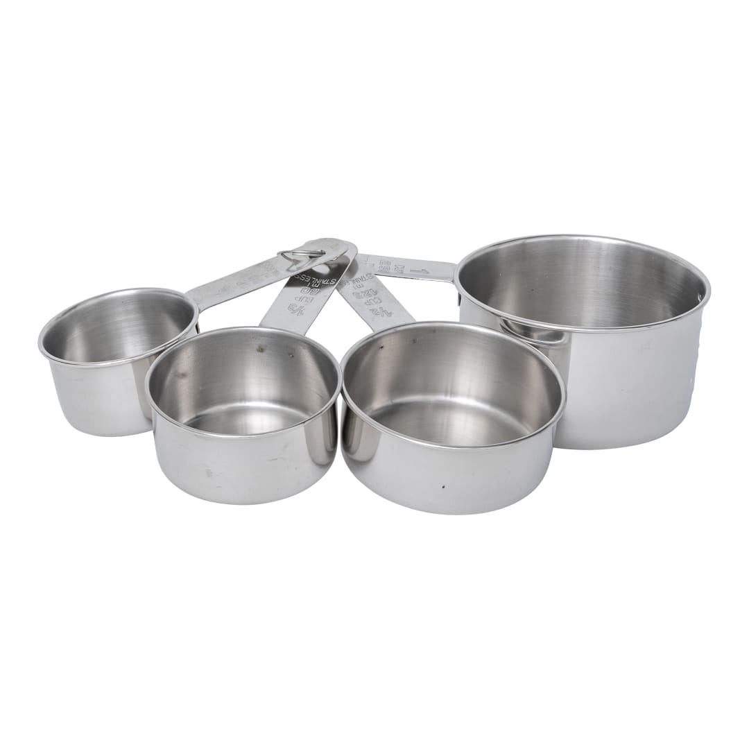 MCS-4 - MEASURING CUPS S/S 4 PIECE