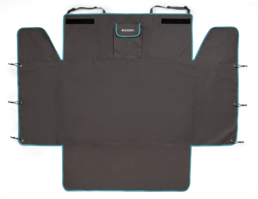 Sherpa Water-Resistant Trunk or Cargo Area Car Protector Cover, Charcoal Gray, Cargo