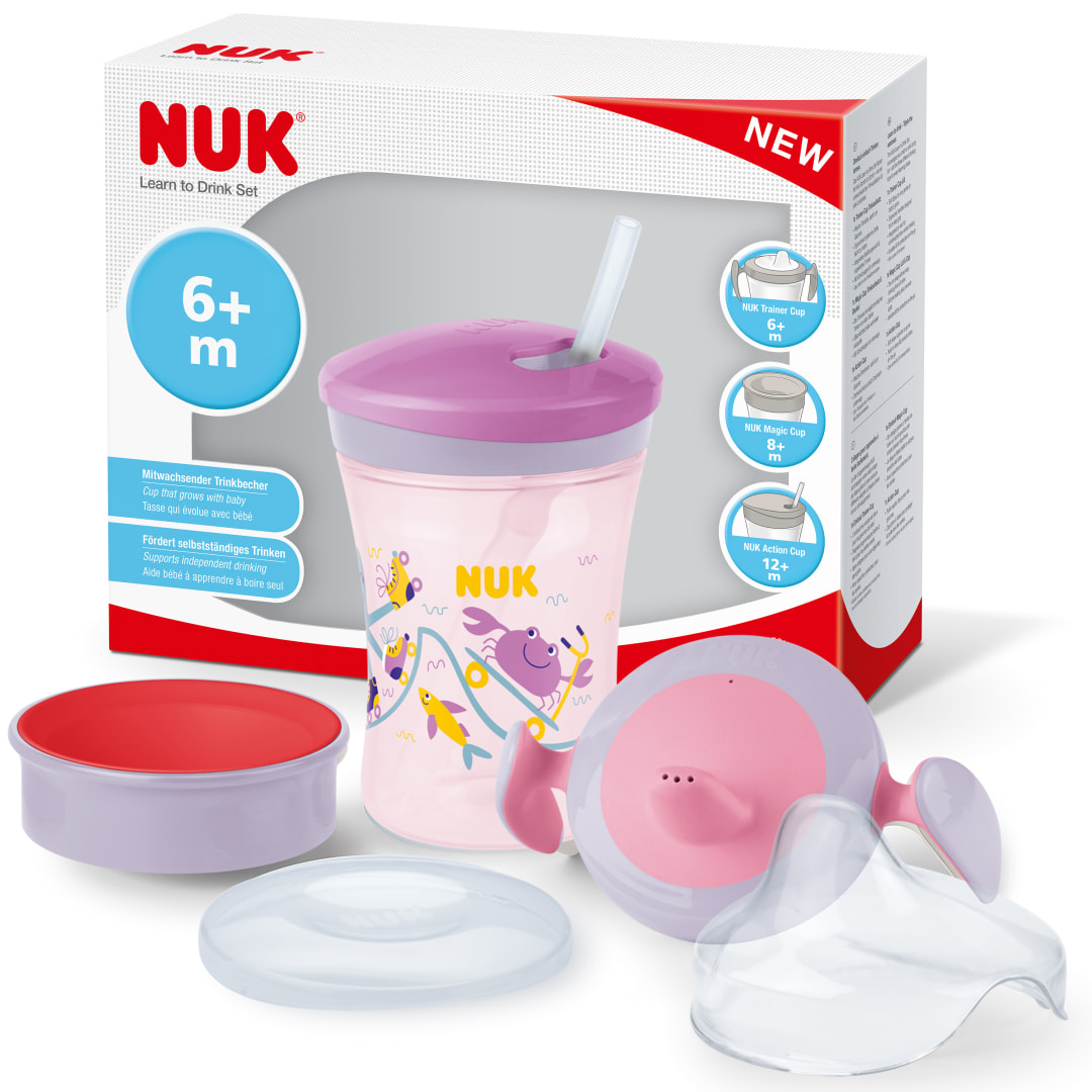 NUK EVO LEARN TO DRINK SET FISH 2022