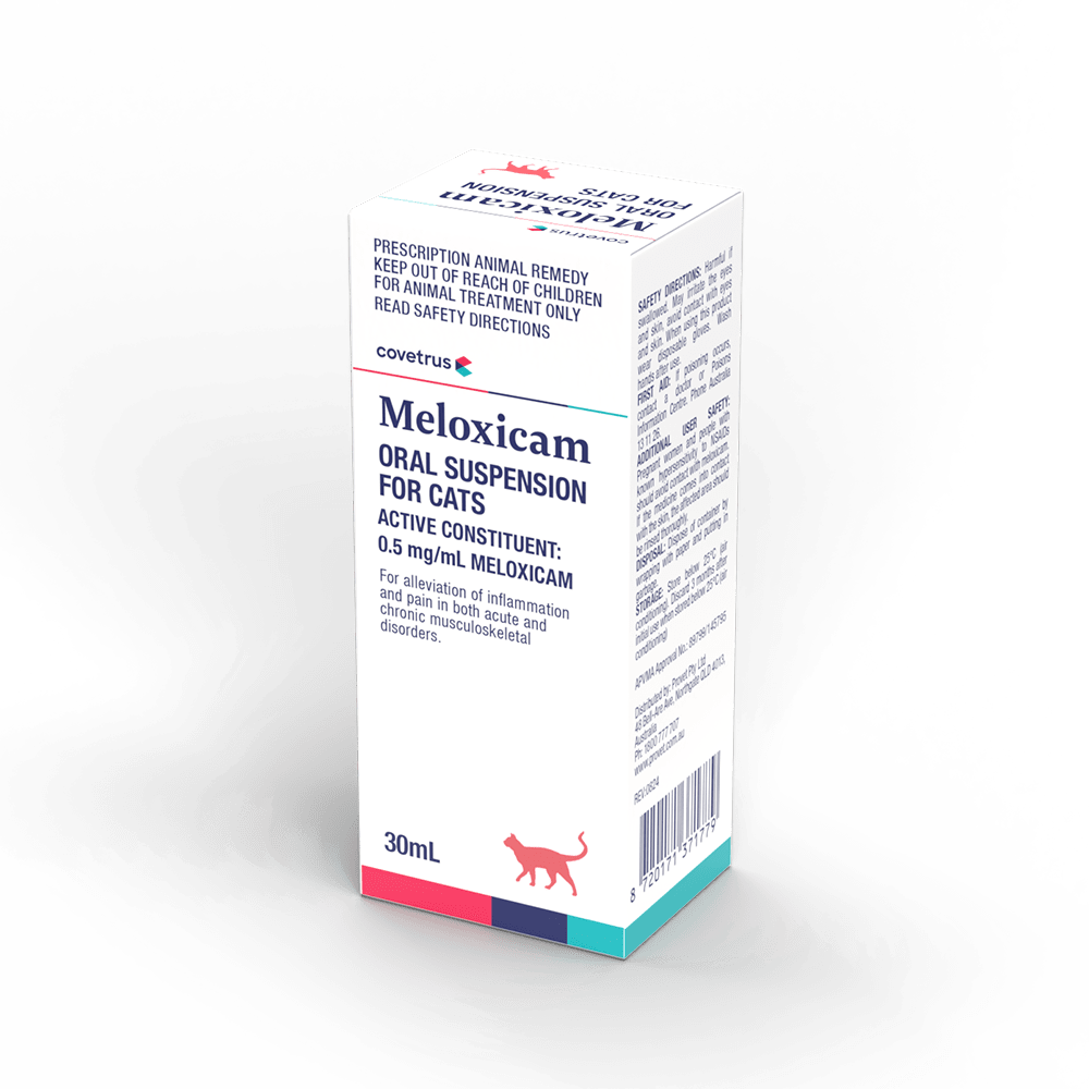 Covetrus Meloxicam 0.5mg/mL Oral Suspension for Cats, 30mL