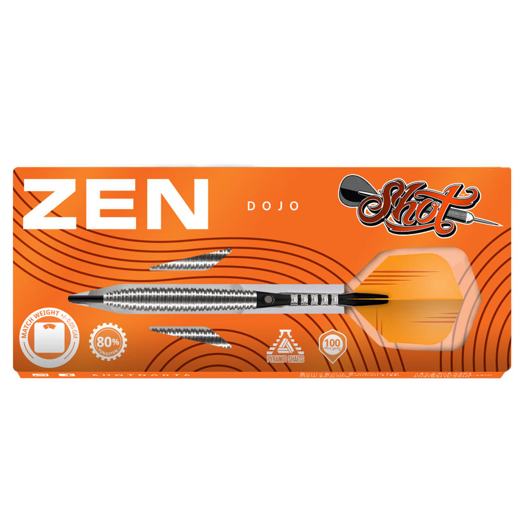 ZEN DOJO STEEL TIP DART SET 23