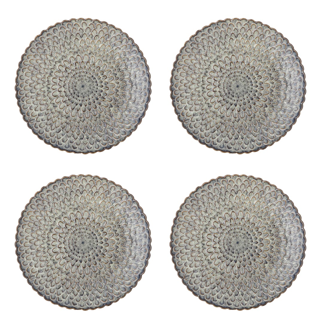 82072692 - Katrina Plate, Grey, Stoneware STOCK: 65