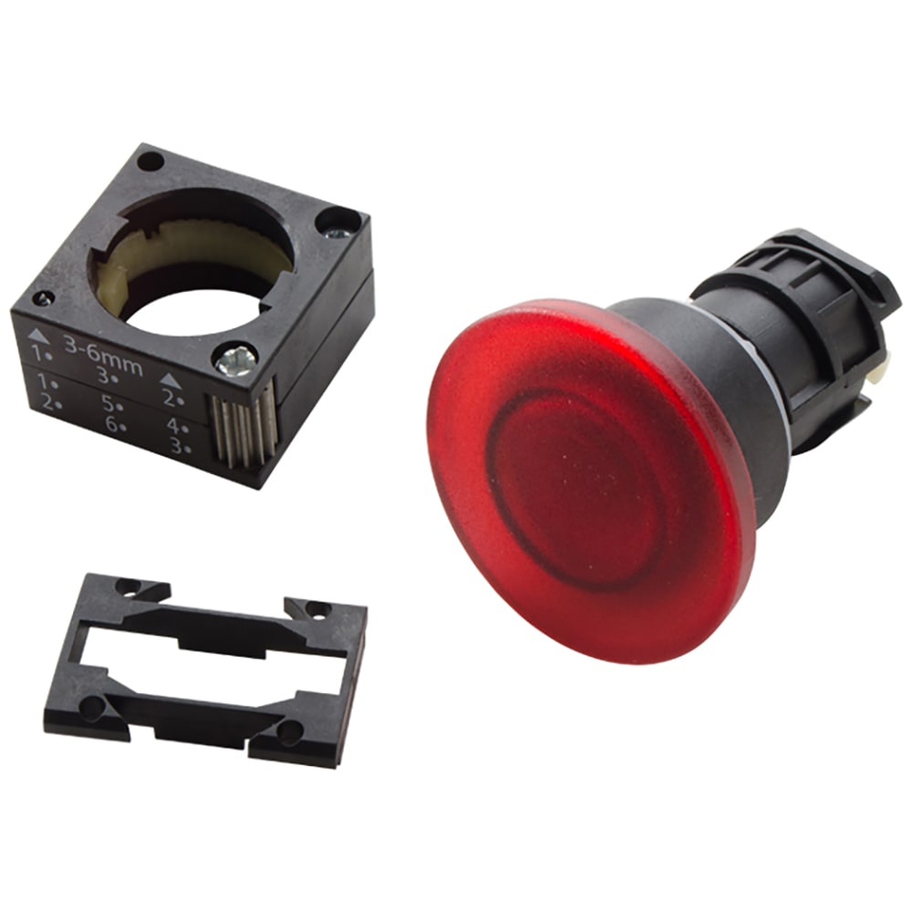 Galbreath™ Operator,22MM Red 2 Position Mushroom (OBSOLETE G1-239208 REPLACES)