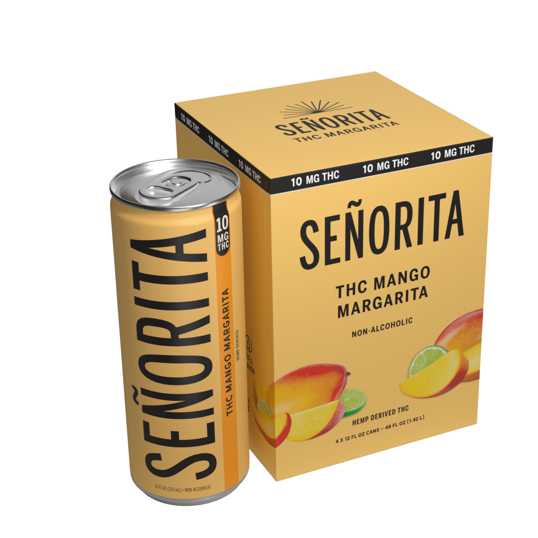 Senorita Thc Mango 10MG 1S Can 6/4PK 12Z