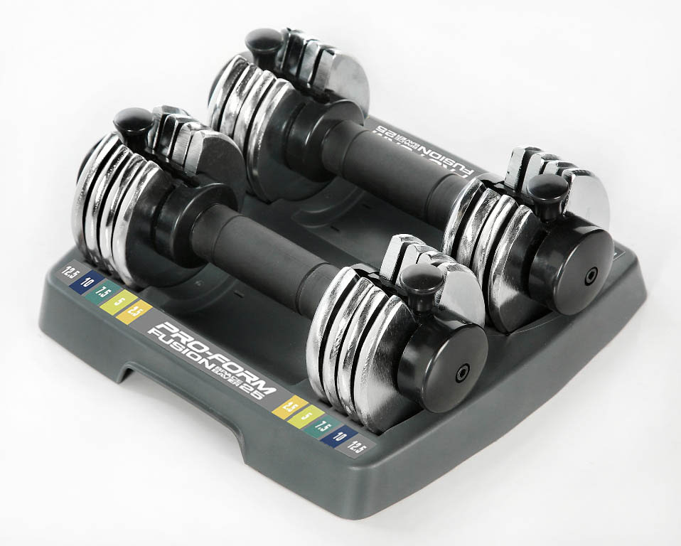 12.5 Lb. Select-A-Weight Dumbbells, Pair