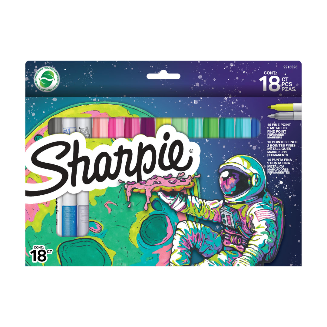 SHARPIE FN/MTLLC 18CT BTS 25