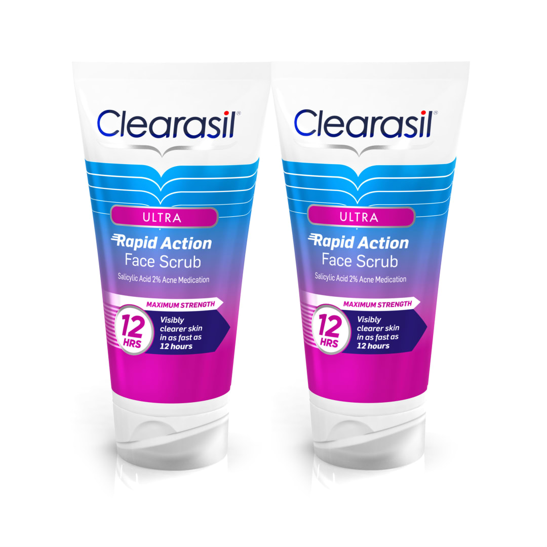 CLEARASIL® Ultra® - Rapid Action Scrub Twin Pack 6/(2x5) oz.
