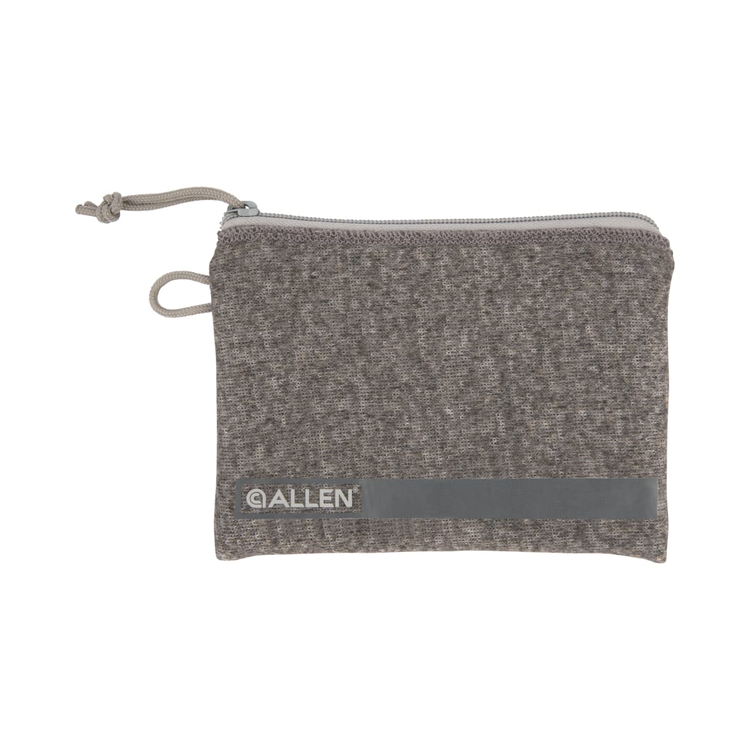 Allen Company Lockable Handgun Storage Pouch, Compact 5" to 7" Handguns, Gray