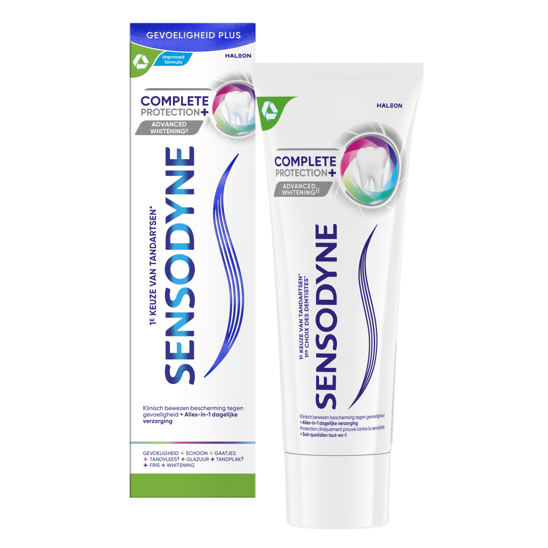 Sensodyne Complete Protection+ Advanced Whitening Tandpasta 75ml