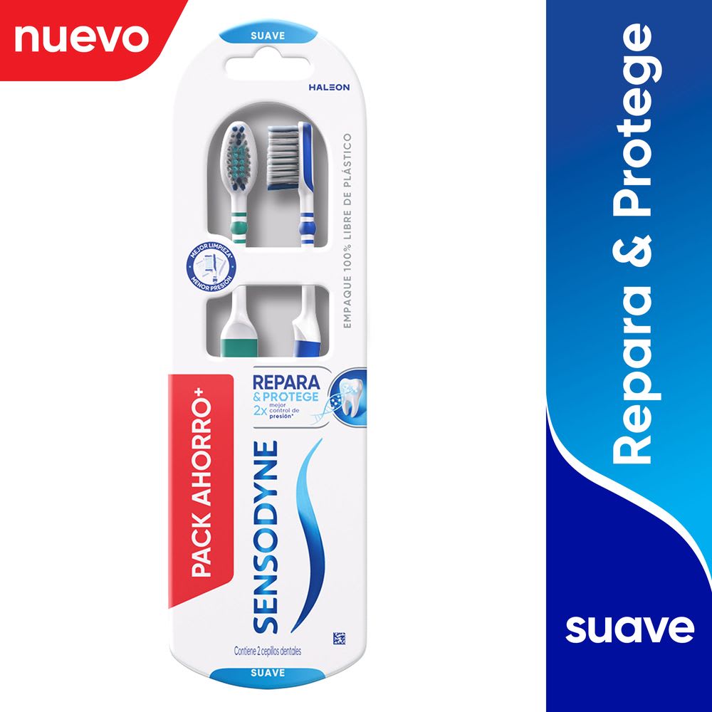 Cepillo Sensodyne Repara & Protege x2