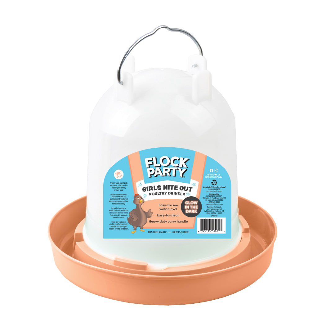 FP 5QT GLOW PEACH DRINKER 12/CS