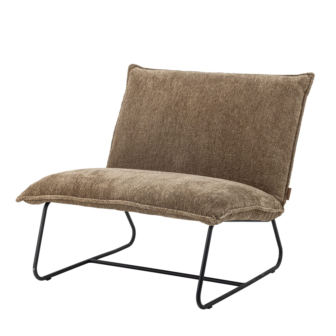 82064832 - Cape Lounge Chair, Brown, Recycled Polyester STOCK: 20