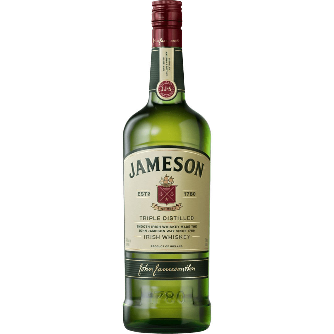 Jameson Original Irish Whiskey, 1 L Bottle, 80 Proof