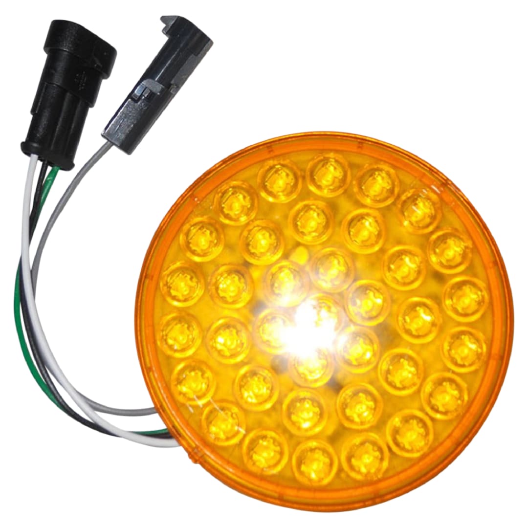 Wastebuilt® Replacement for McNeilus Light, Amber, Curbside, High