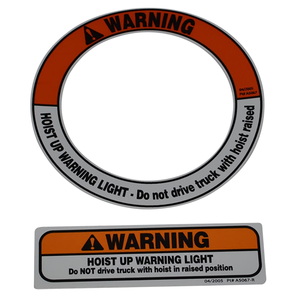 Galbreath™ Decal Hoist Up Light Dash